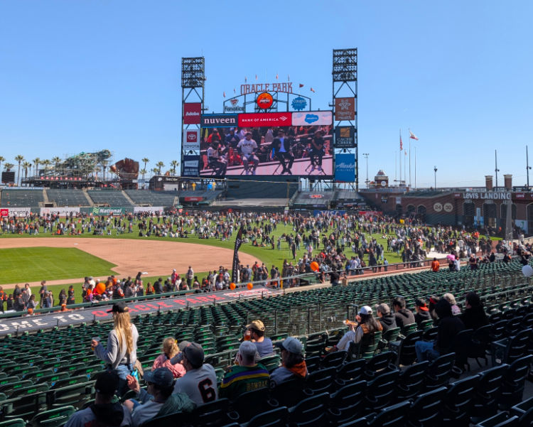Fan Fest at Oracle Park in San Francisco Fan Fest at Oracle Park in San Francisco