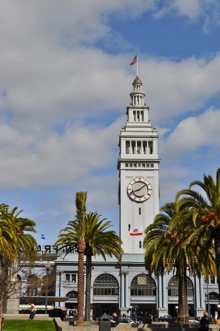 A view of the San Francisco Ferry Building