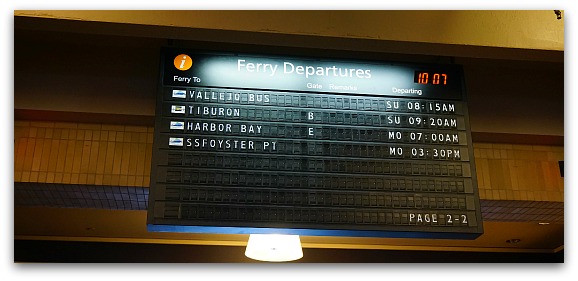 Ferry Schedule in SF