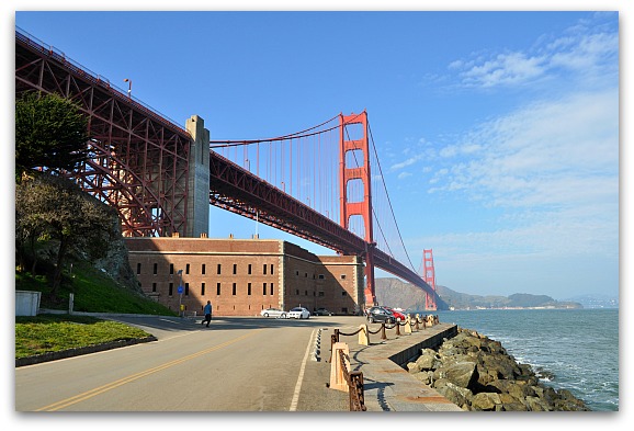 Fort Point Under the Golden Gate Bridge