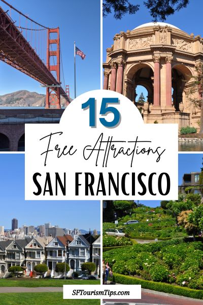 Free Attractions San Francisco Pin
