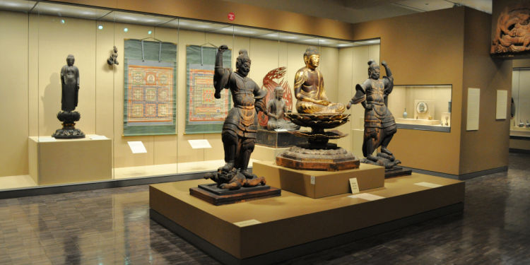 An exhibit at the Asian Art Museum in San Francisco.