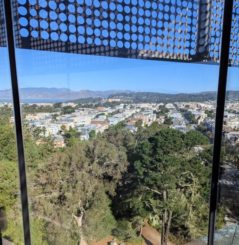 Golden Gate Bridge from the Hamon Tower Golden Gate Bridge from the Hamon Tower