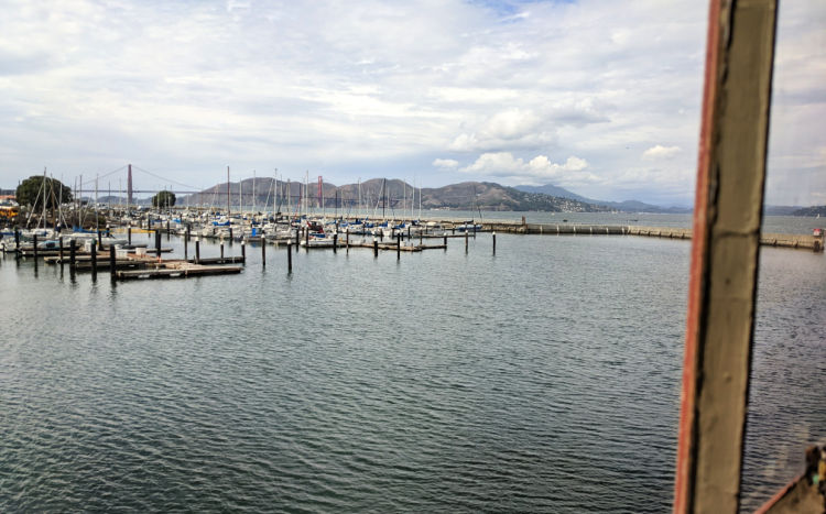 View from Greens in San Francisco
