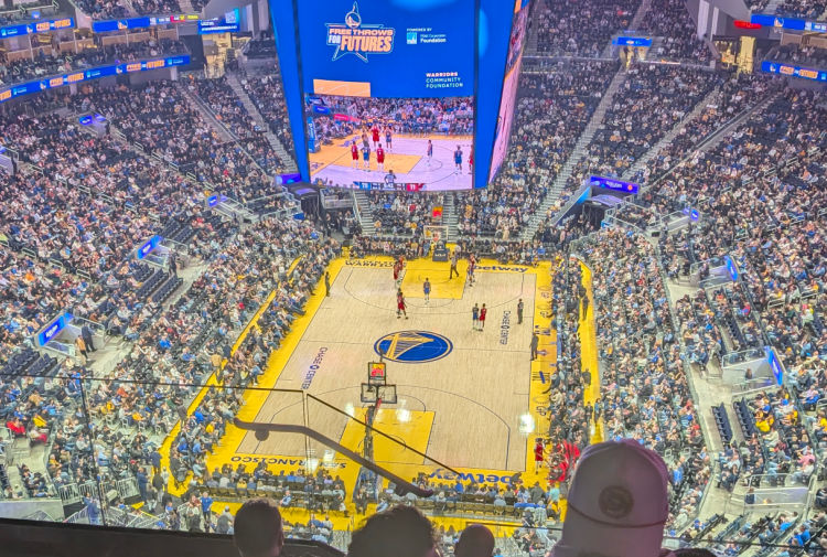 Giants Home Game at the Chase Center