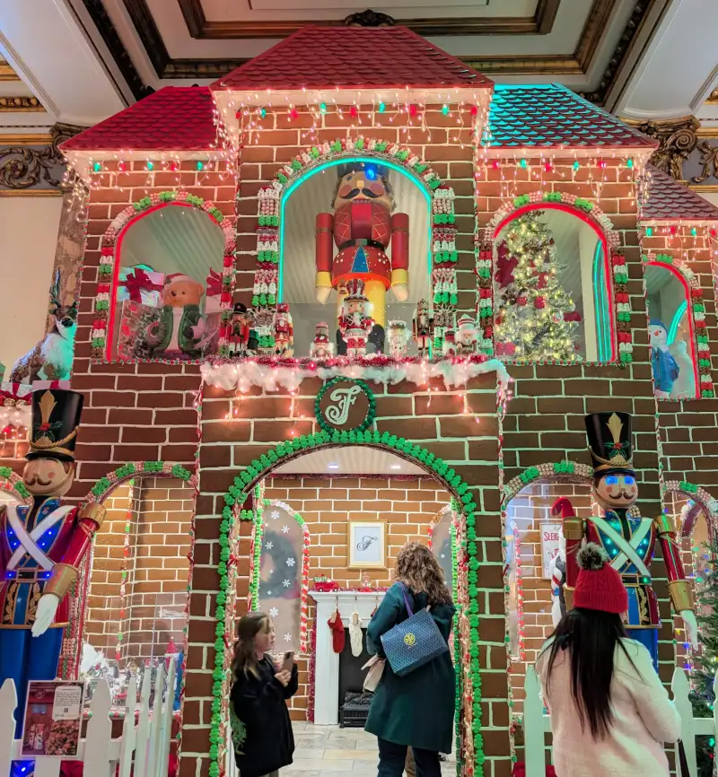 Gingerbread House at the Fairmont 