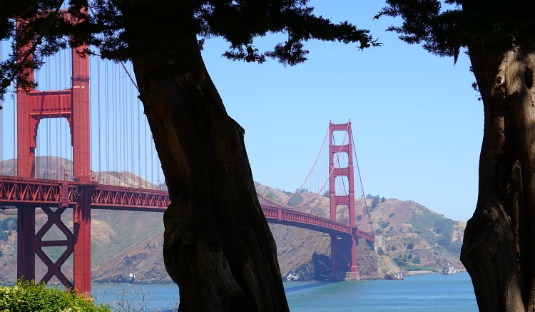 Golden Gate near Crissy Field