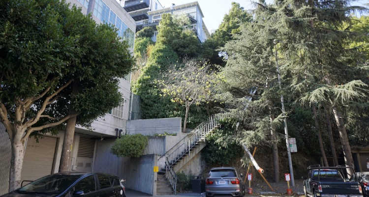Greenwich Stairs in San Francisco
