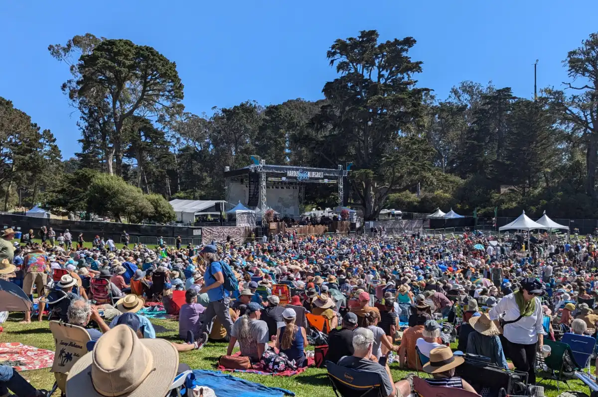 Banjo Stage at Hardly Strictly Bluegrass