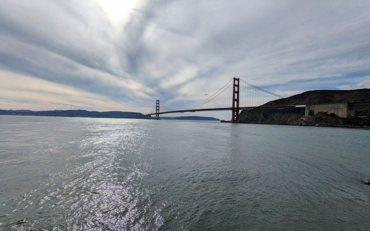 Horseshoe Bay View of the Golden Gate Bridge