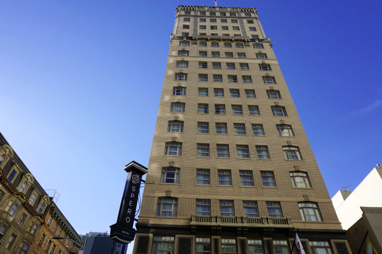 Hotel Spero in SF's Union Square district