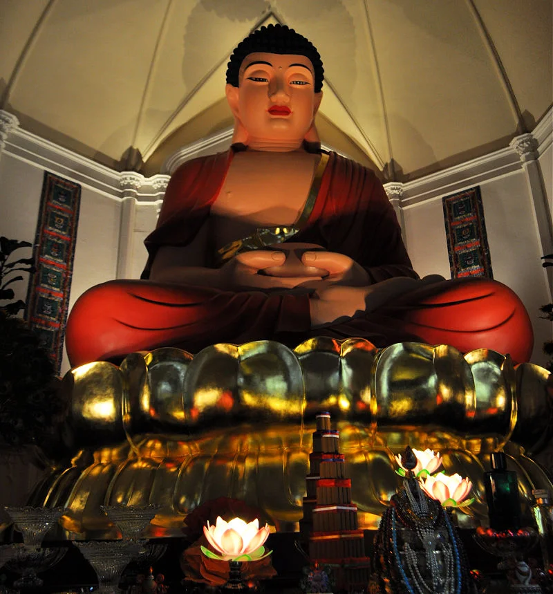 Hua Zang Temple Statue in San Francisco Hua Zang Temple Statue in San Francisco