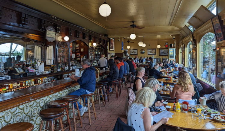 Inside Buena Vista Fisherman's Wharf