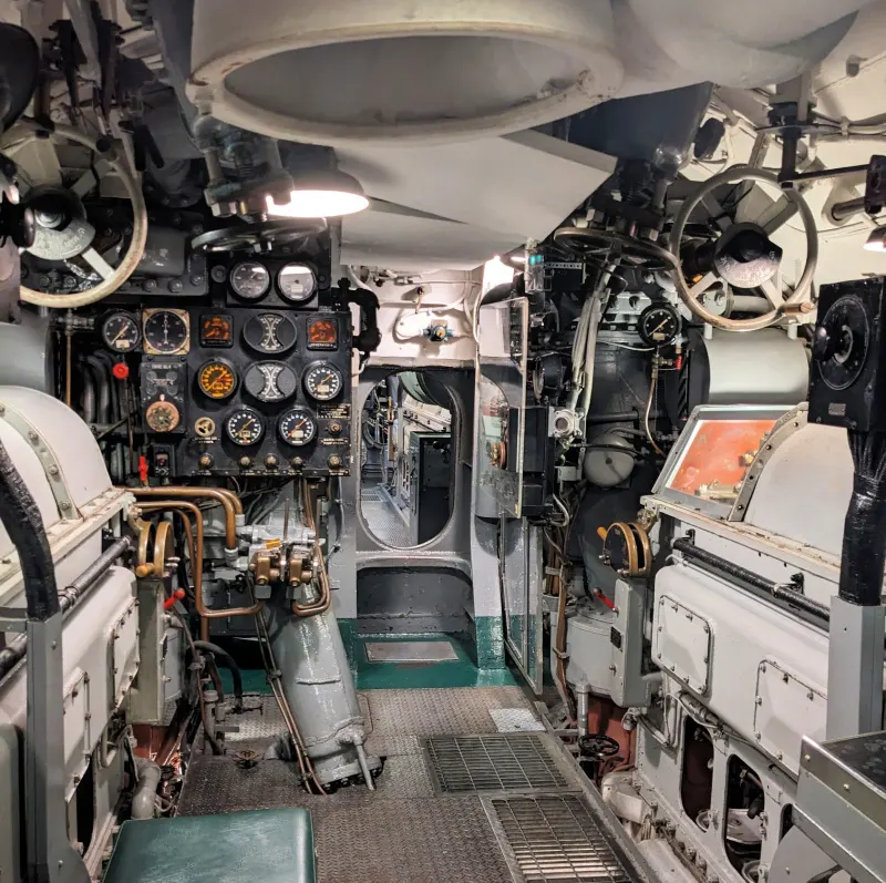A look inside the USS Pampanito in Fisherman's Wharf A look inside the USS Pampanito in Fisherman's Wharf