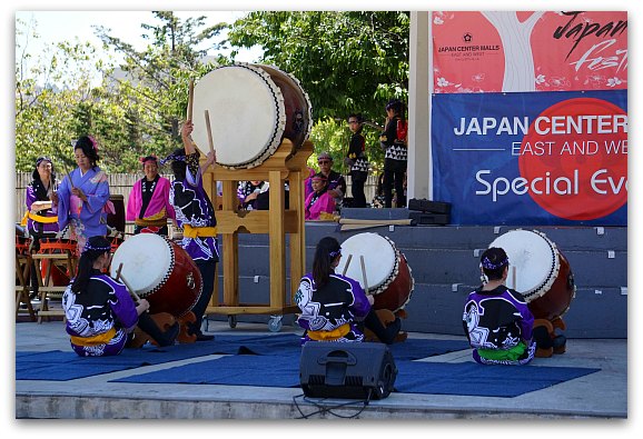 Japan Day Festival featuring local musicians.