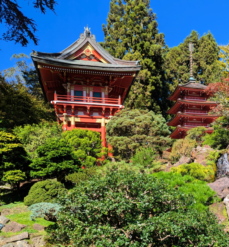 Japanese Tea Garden in Golden Gate Park Japanese Tea Garden in Golden Gate Park