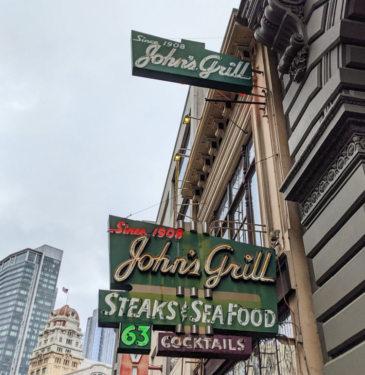 Johns Grill in Union Square Johns Grill in Union Square