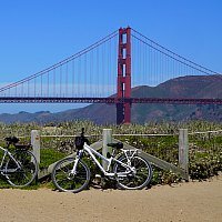 Biking the Golden Gate Bridge