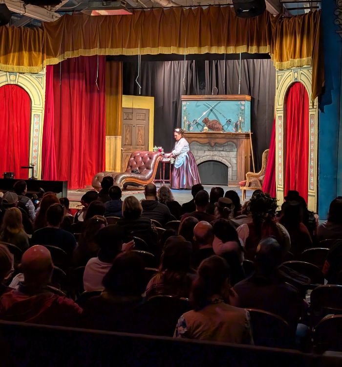 Theater performance in San Francisco