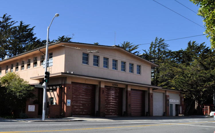 Location of the Fire Department Museum in San Francisco