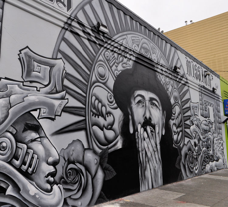 Mural in the Mission in San Francisco