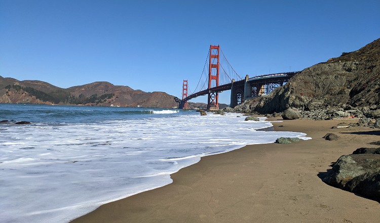 Marshall's Beach in SF