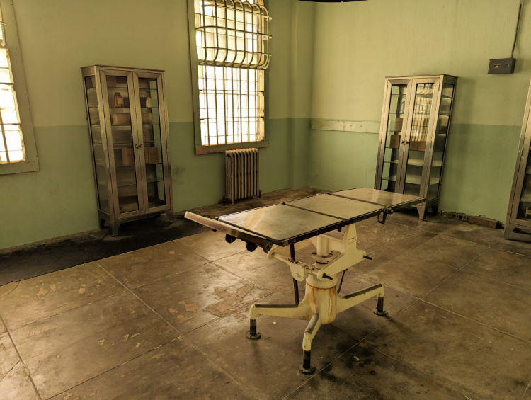 Medical Room in the Hospital at Alcatraz