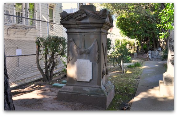 mission san francisco sullivan grave
