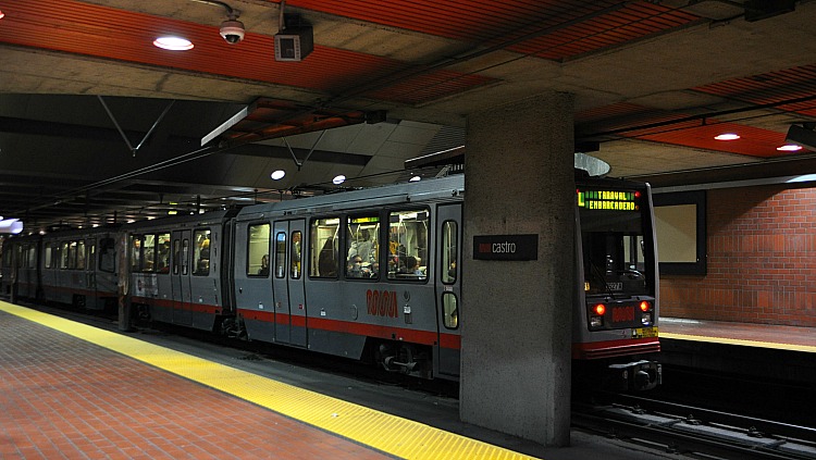 Muni at Castro Station