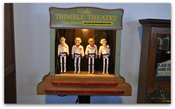One of the games inside Musee Mechanique in San Francisco.