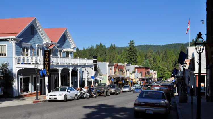 Nevada City Downtown