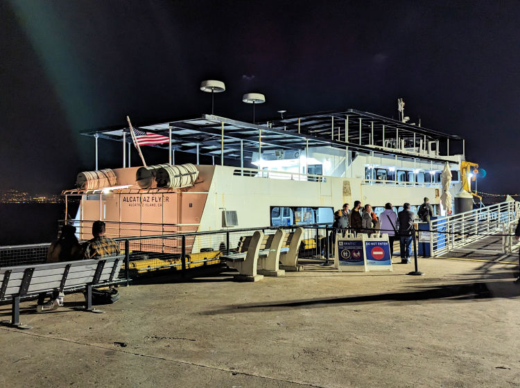 Night Ferry Alcatraz