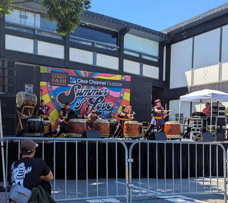 Nihonmachi free event in Japantown in August