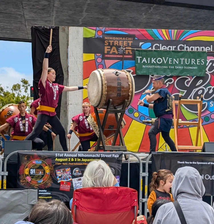 Taiko Dojo at the Nihonmachi Festival