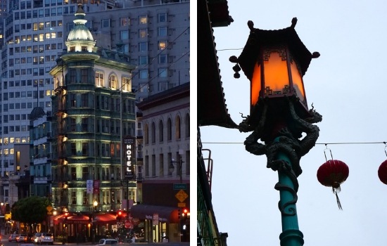 North Beach and Chinatown at Night