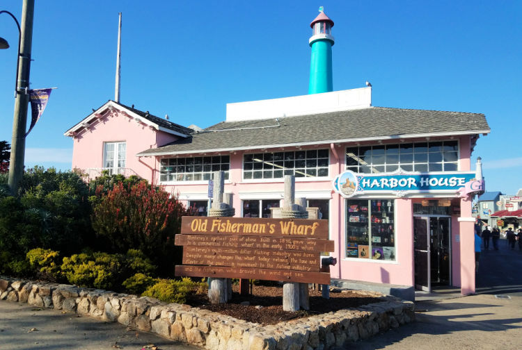Old Fisherman's Wharf in Monterey