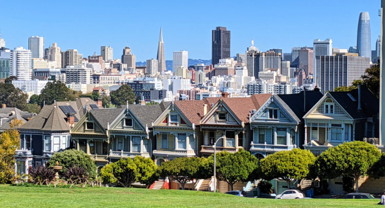 The Painted Ladies of Alamo Square