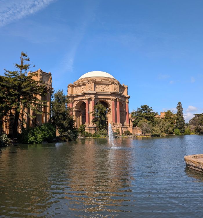 Palace of Fine Arts in San Francisco Palace of Fine Arts in San Francisco