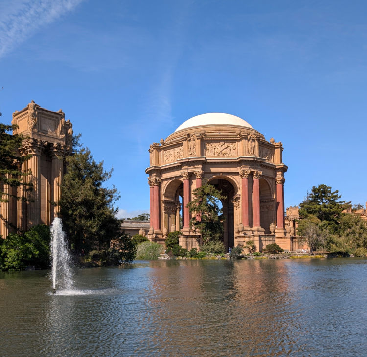 The Palace of Fine Arts dome