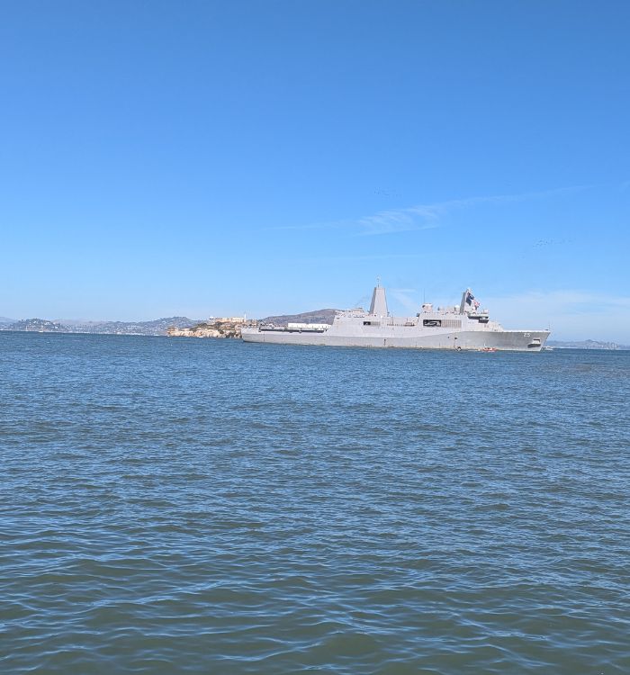 Parade of Ships for San Francisco's Fleet Week