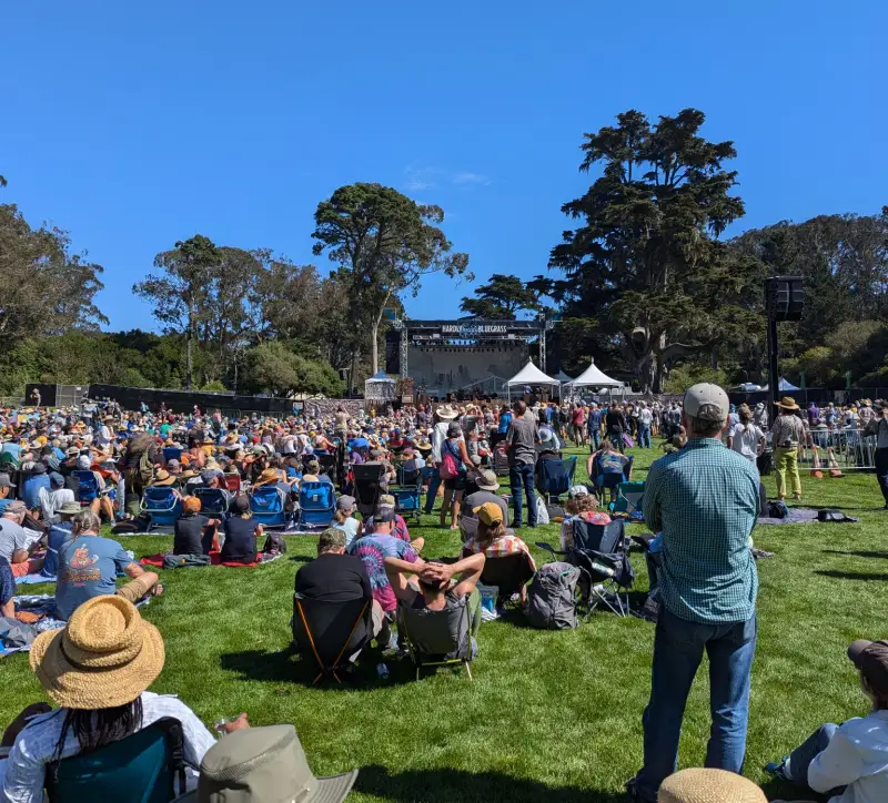 Performers at Hardly Strictly Bluegrass