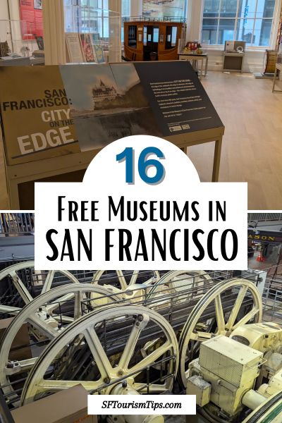 Free Museums in San Francisco Pinterest Pin