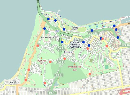 Presidio Of San Francisco Map 25 Things To Do In The Presidio San Francisco: Hiking, Tours And More