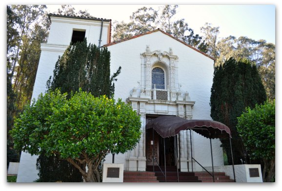 The small chapel in the SF Presidio