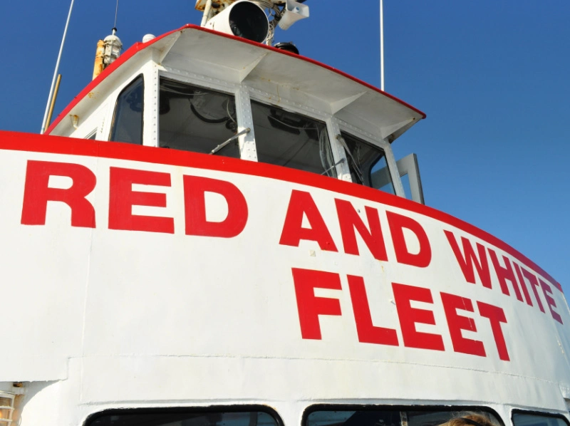 Red & White Fleet Boat Red & White Fleet Boat
