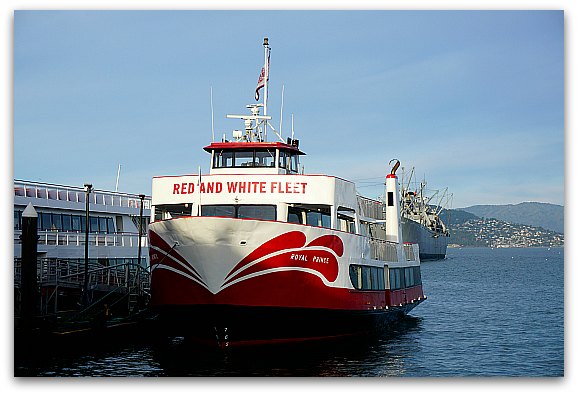 Red & White Fleet in Fisherman's Wharf
