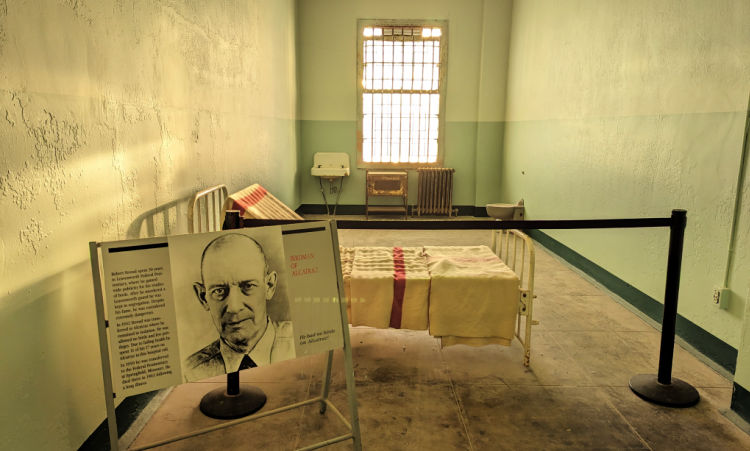 Robert Stoud's Hospital Room on Alcatraz