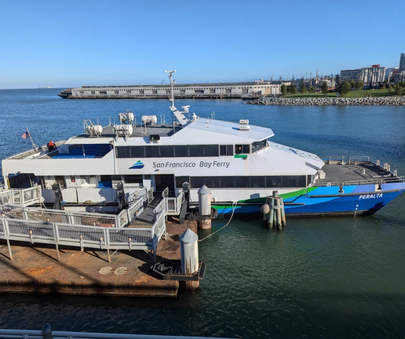 San Francisco Bay Ferry at Oracle San Francisco Bay Ferry at Oracle