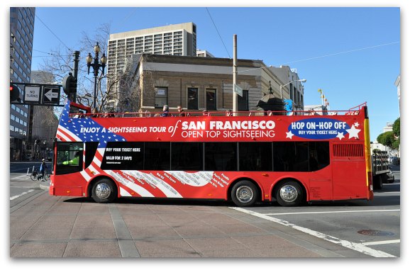 San Francisco Hop On/Hop Off Bus Tour