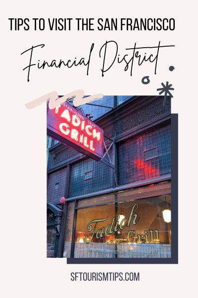 San Francisco Financial District Pin